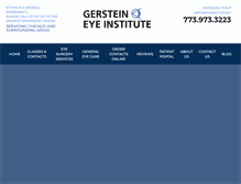 Tablet Screenshot of gersteineye.com